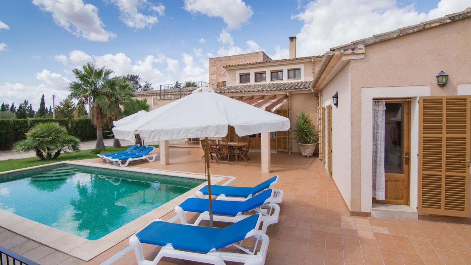Casa Rural, Finca Rustica Con Piscina Cas Padrins De Campos, Mallorca 외부 사진