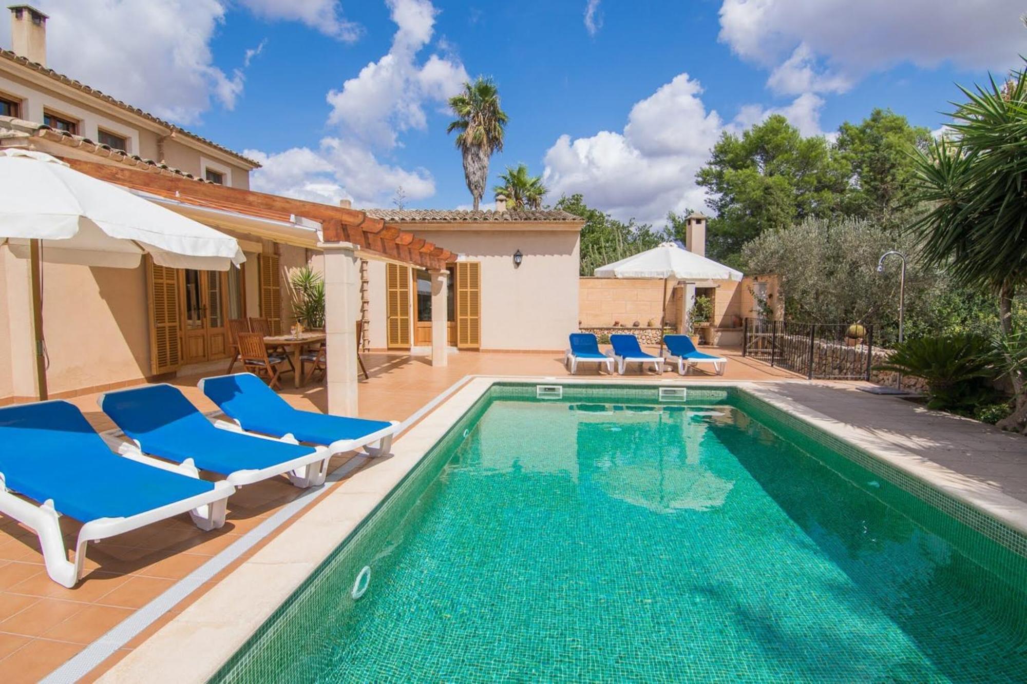 Casa Rural, Finca Rustica Con Piscina Cas Padrins De Campos, Mallorca 외부 사진