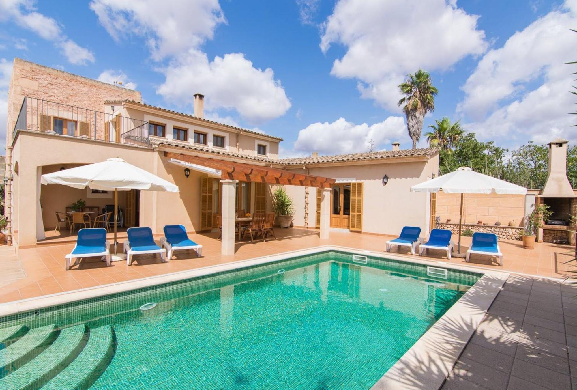 Casa Rural, Finca Rustica Con Piscina Cas Padrins De Campos, Mallorca 외부 사진