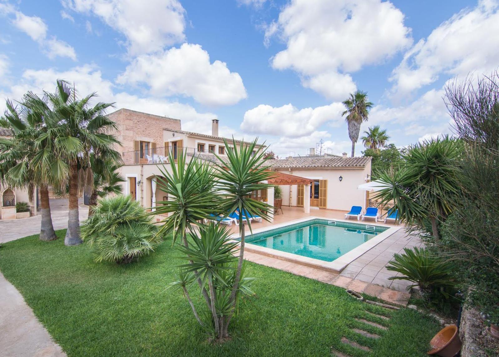 Casa Rural, Finca Rustica Con Piscina Cas Padrins De Campos, Mallorca 외부 사진