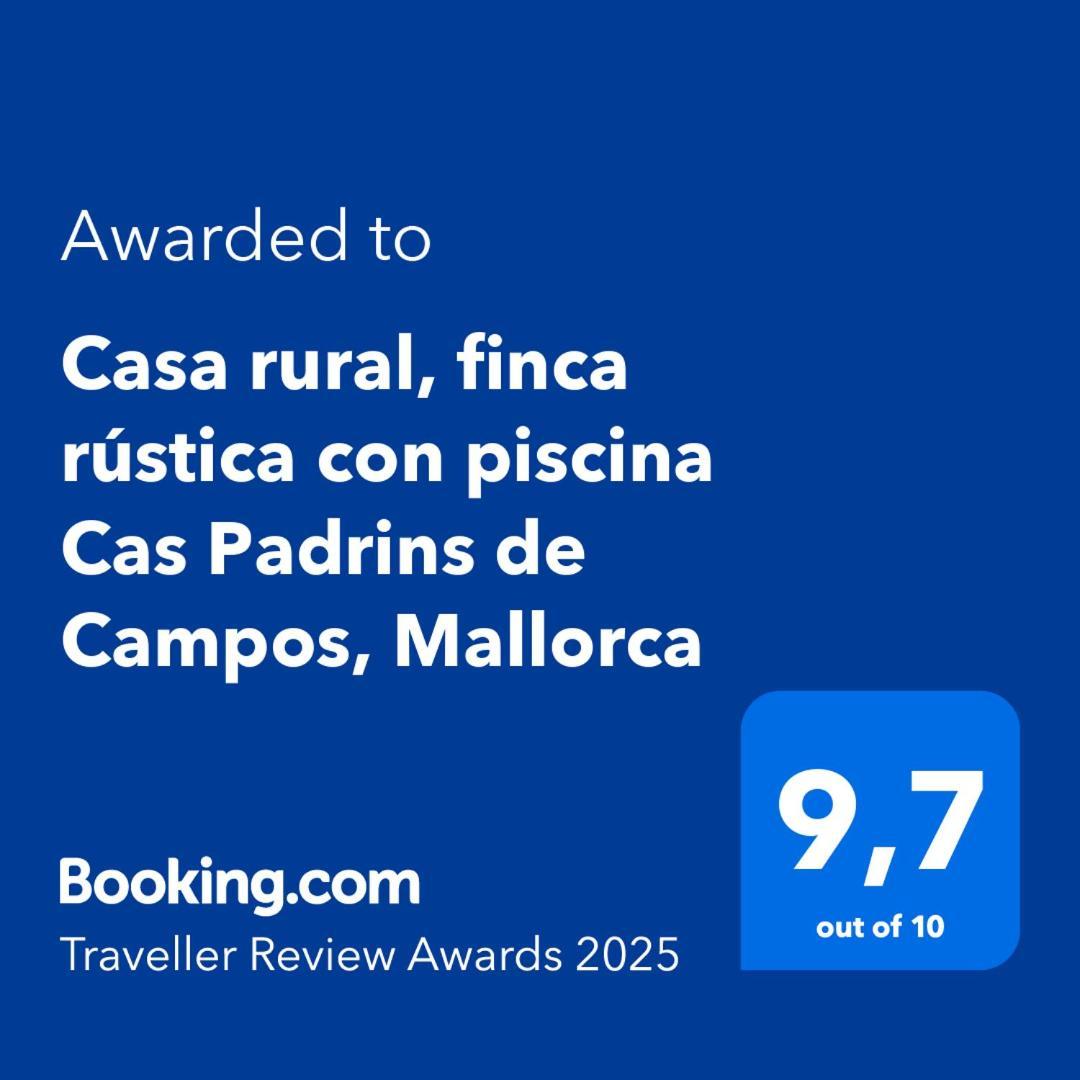 Casa Rural, Finca Rustica Con Piscina Cas Padrins De Campos, Mallorca 외부 사진