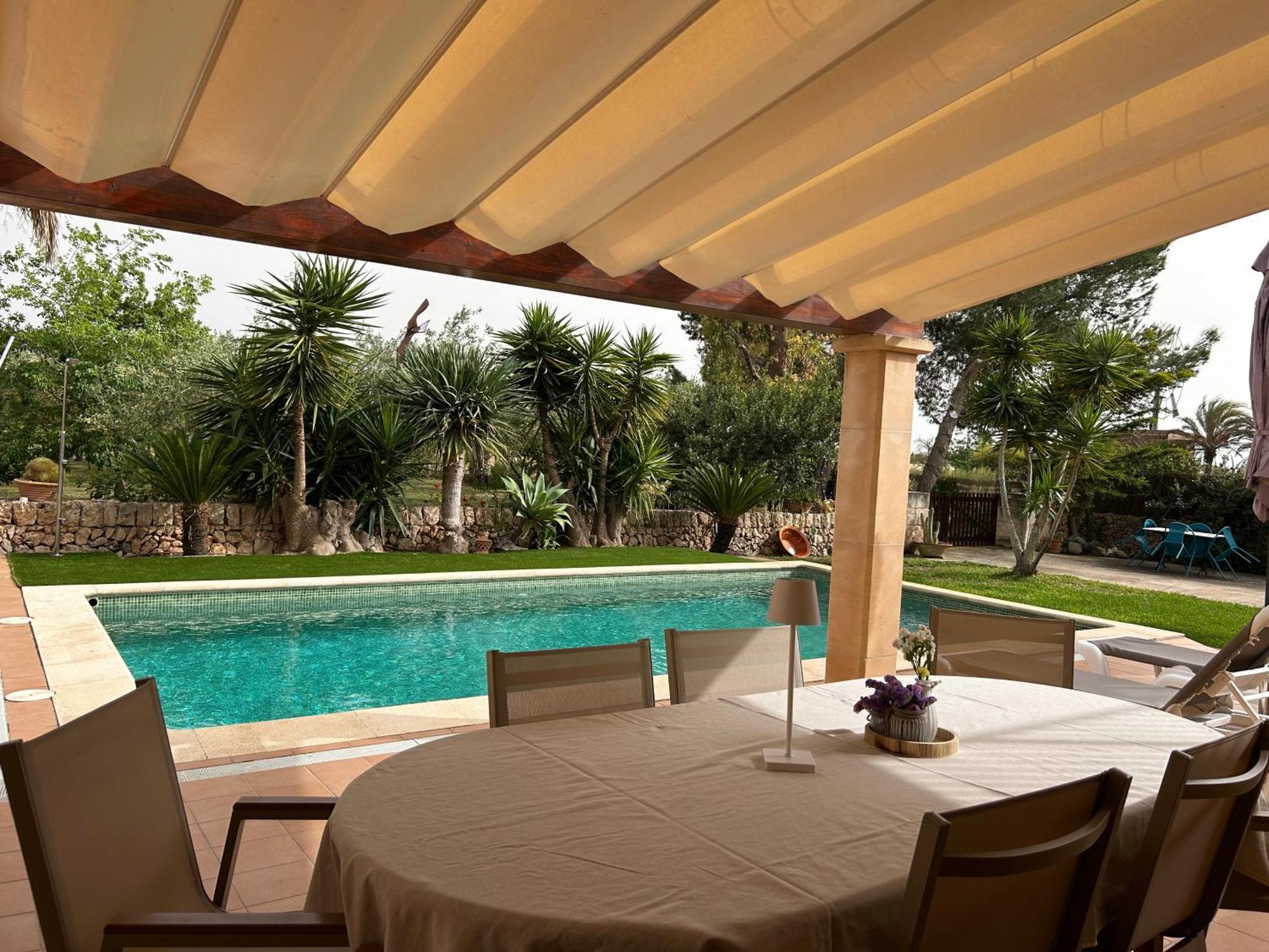 Casa Rural, Finca Rustica Con Piscina Cas Padrins De Campos, Mallorca 외부 사진